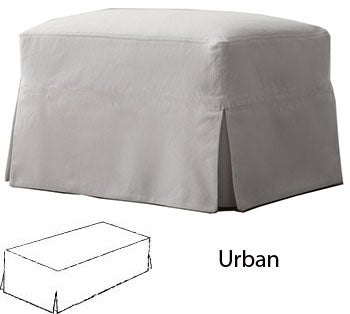 Ottoman Slipcover - Style URBAN