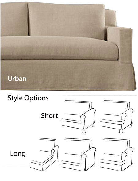 Sectional Slipcover - Style URBAN